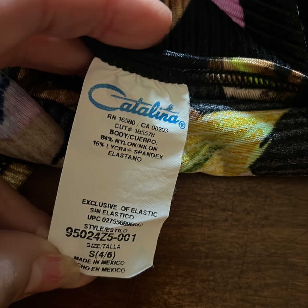Catalina One Piece Bathing Suit & Skirt - Picture 5 of 9